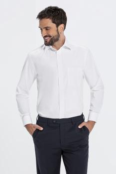 Herrn-Hemd "Basic" Comfort Fit langarm